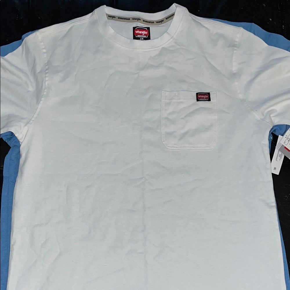 Wrangler White Short Sleeve Tee
